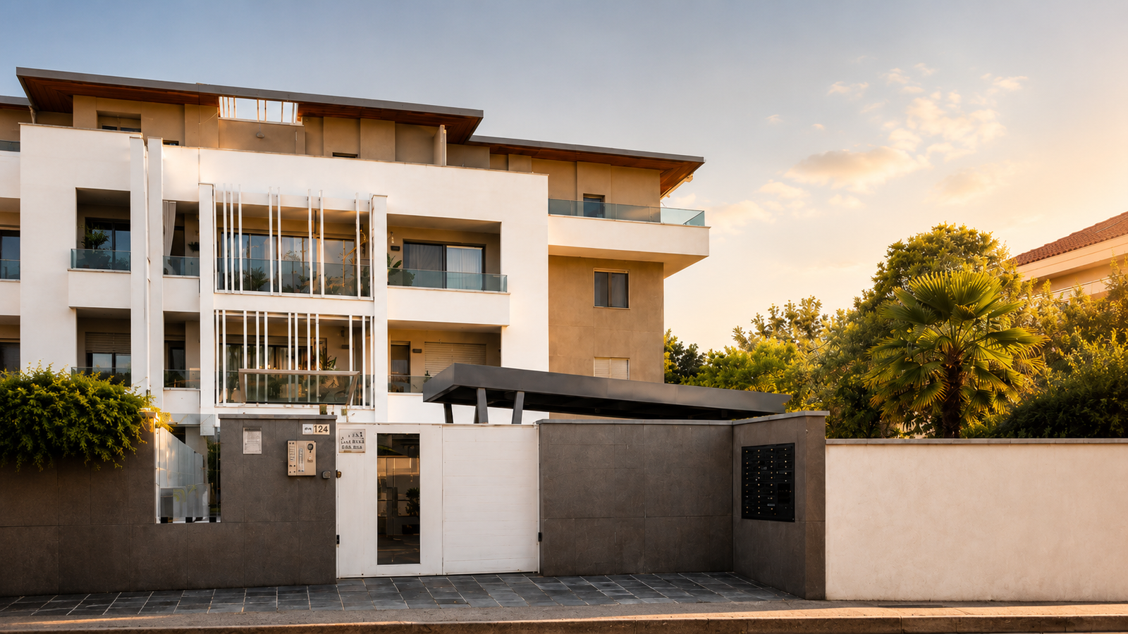 Exterior of the building housing Amomè